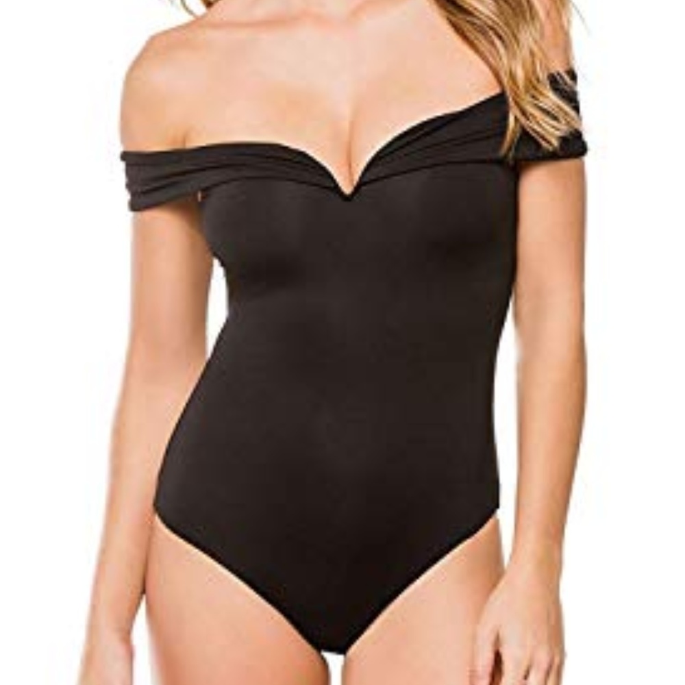 BECCA by Rebecca Virtue Off The Shoulder One Piec